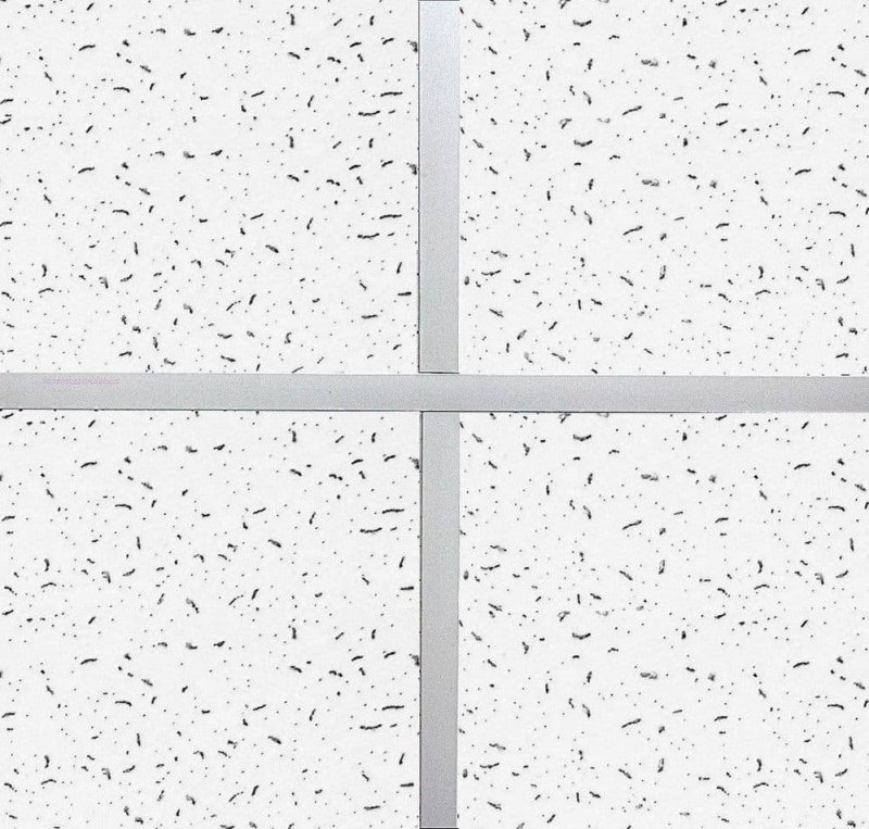 Потолок Армстронг гладкий белый