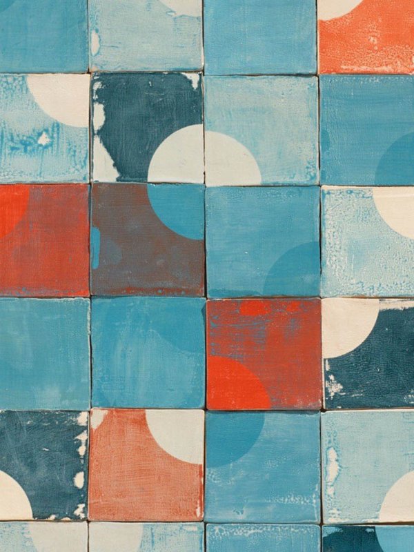 Цветная плитка