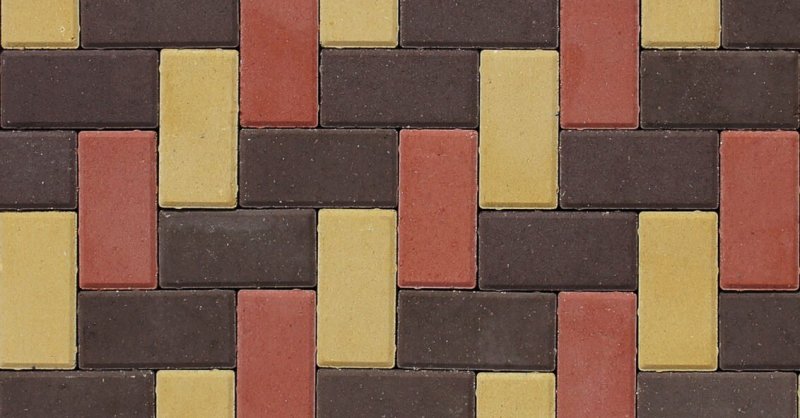 Брусчатка разноцветная