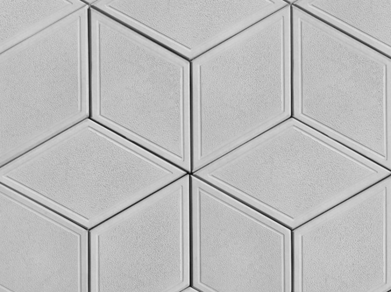 Плитка тротуарная ромб 35х20х4