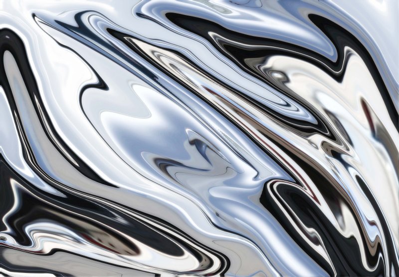 Хромированная поверхность текстура