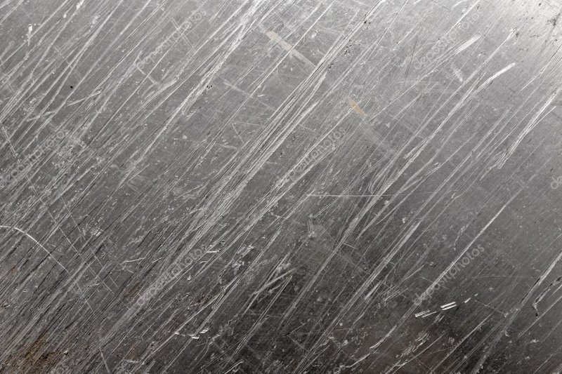 Царапины на металле