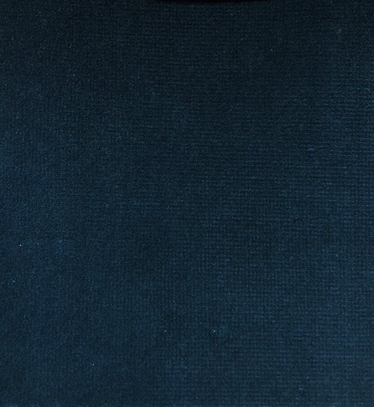 Темно синий велюр