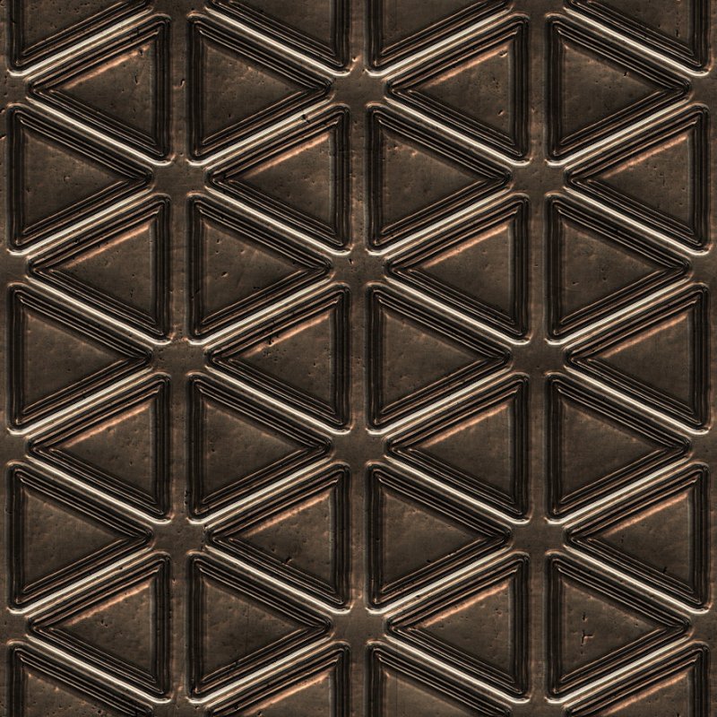 Металлический пол