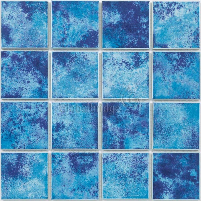 Голубая плитка