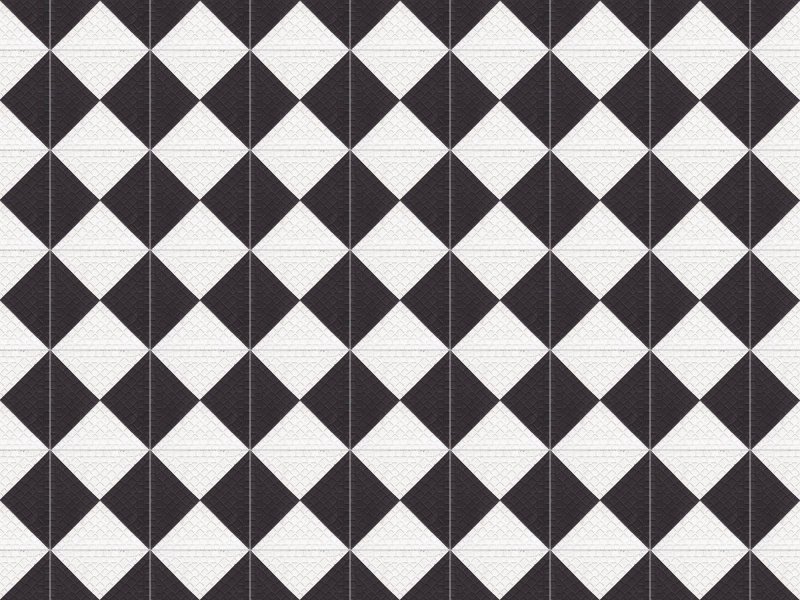 Плитка октагон черно-белая текстура бесшовная