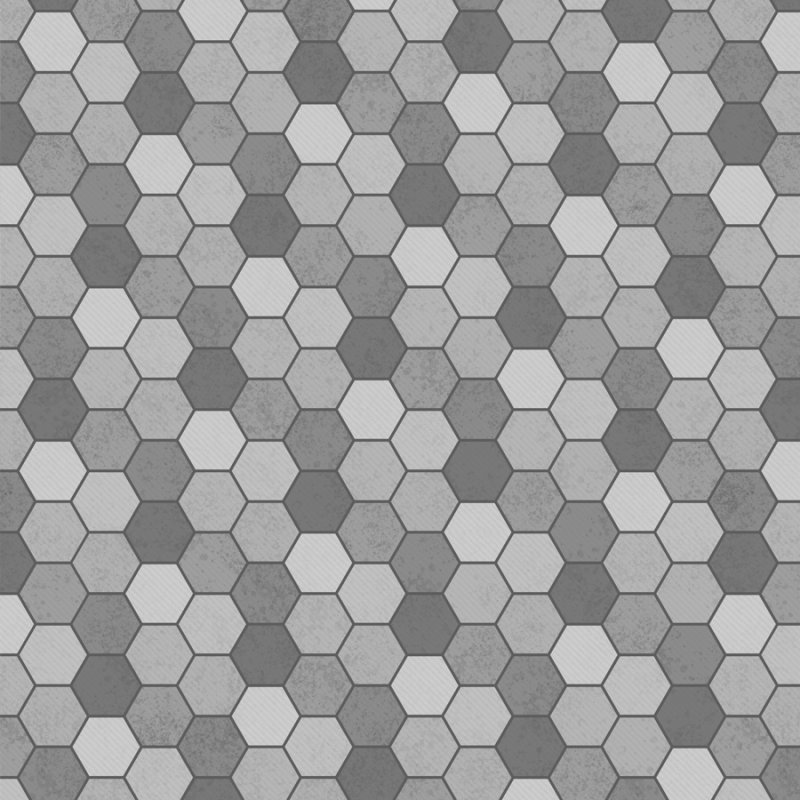 Плитка Гексагон черная