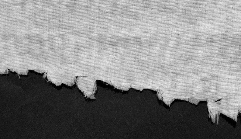 Оборванная ткань