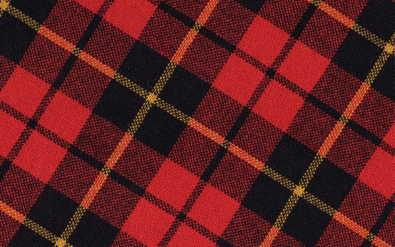 Клетчатый тартан Шотланд