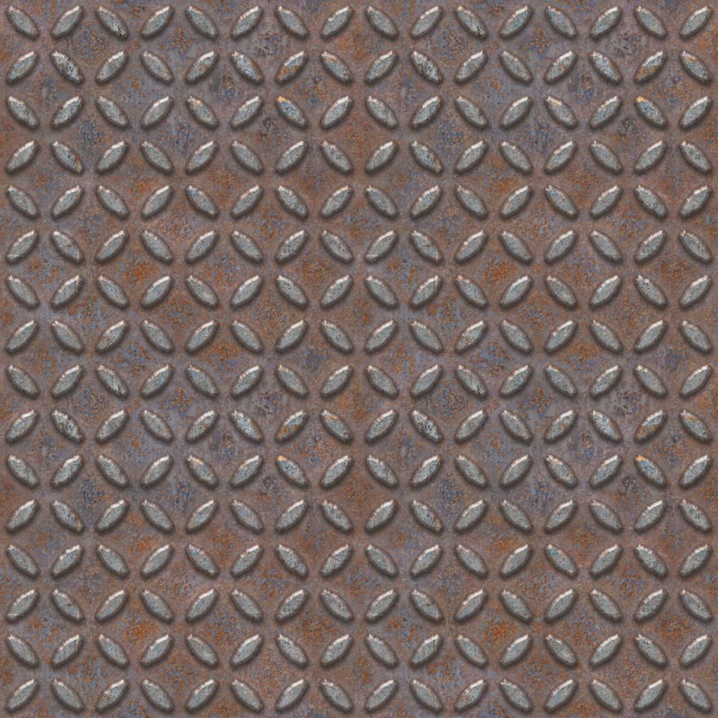 Рифленая металлическая панель