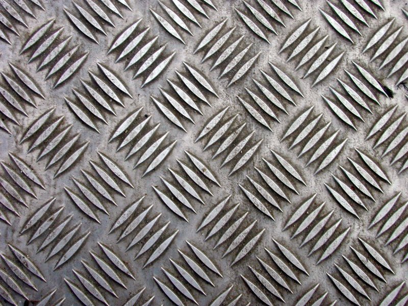 Рельефный металлический лист