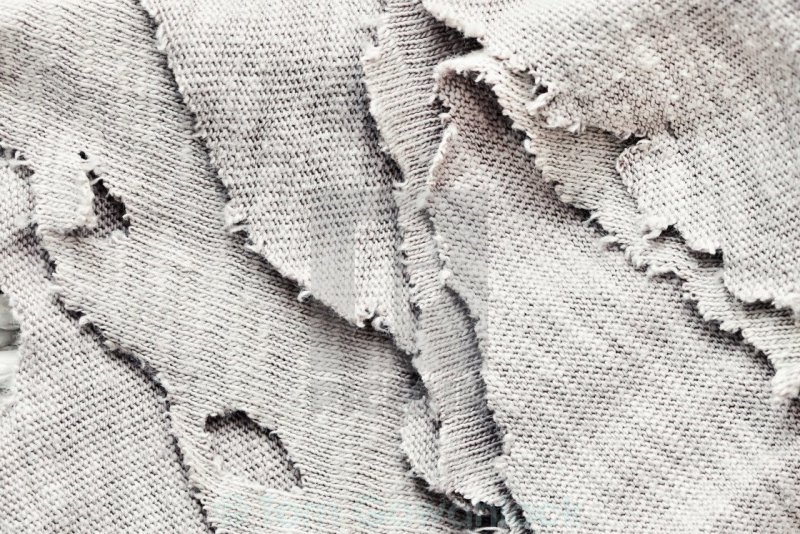 Рваный край ткани