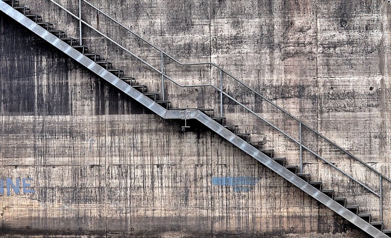 Железная лестница текстура