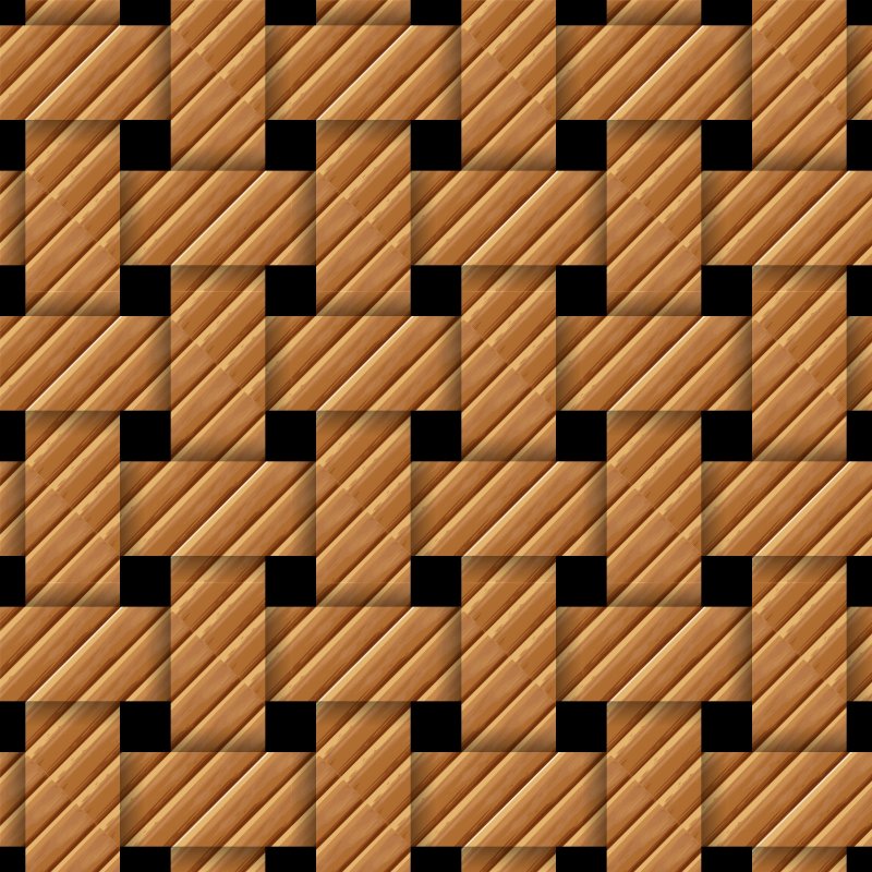 Плетеная ткань