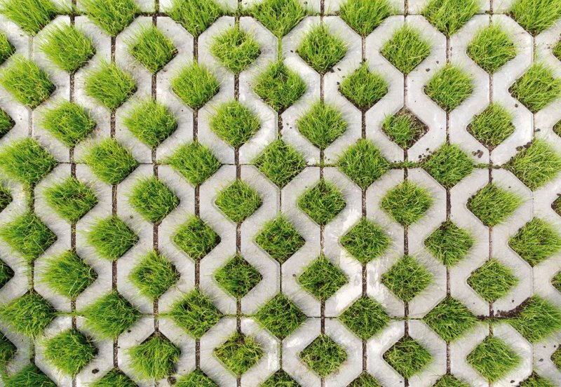 Экопарковка газонная текстура