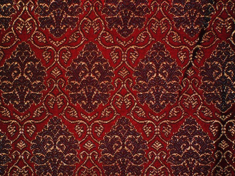 Парча с узором