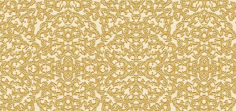 Орнамент золото