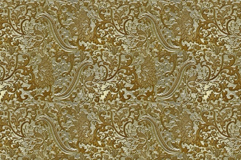Парча с золотом