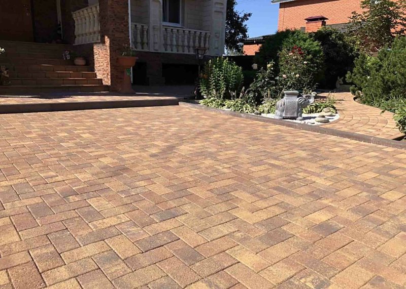 Тротуарная плитка ла-линия листопад