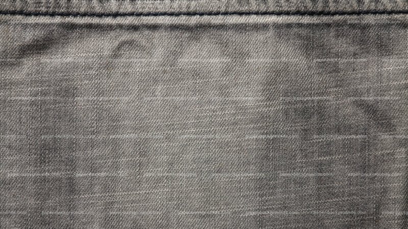 Серая джинсовая ткань