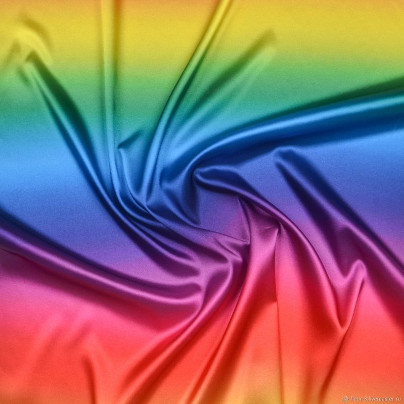 Радужная ткань