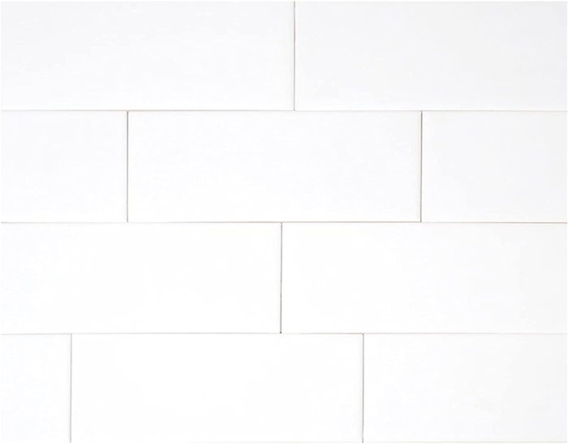 Плитка белая матовая