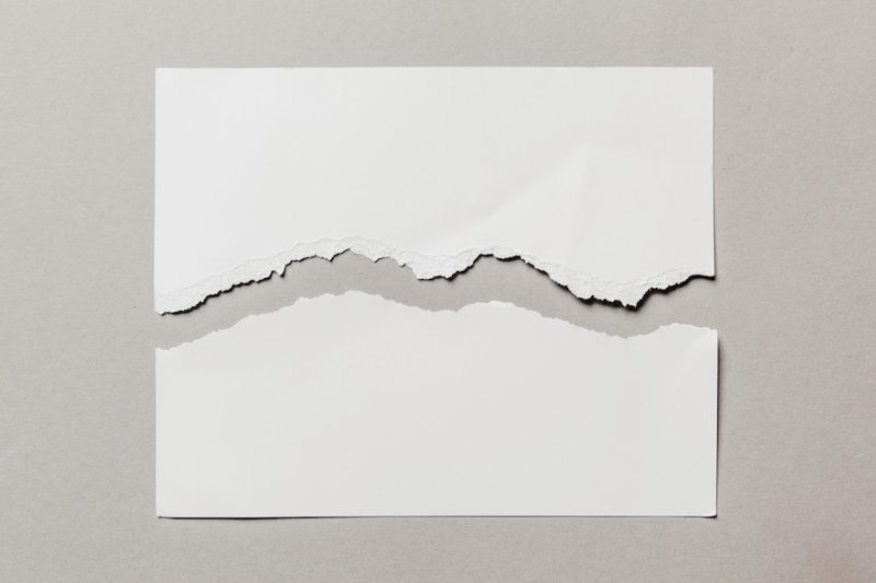 Разрыв бумаги