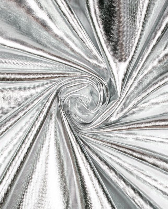 Серебристая ткань