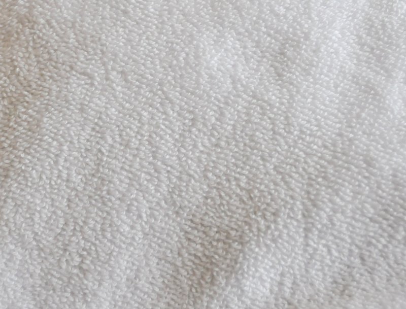 Махровое полотно белое