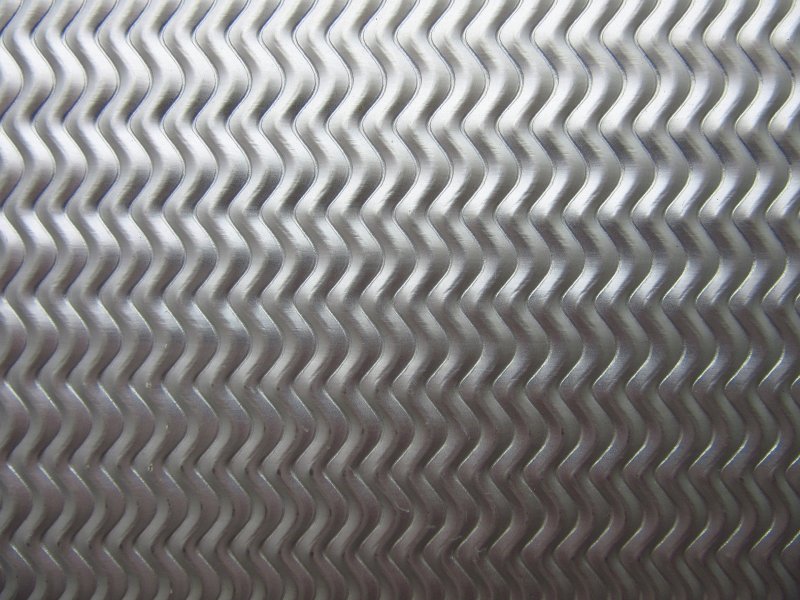 Рельефный металлический лист