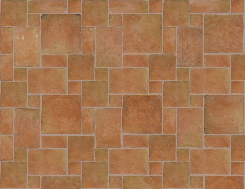 Керамогранит терракота