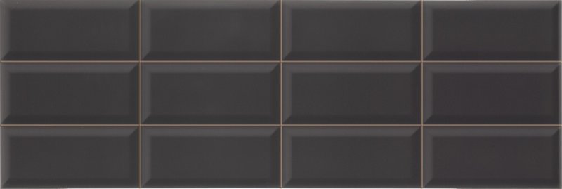 Плитка настенная черная глянцевая