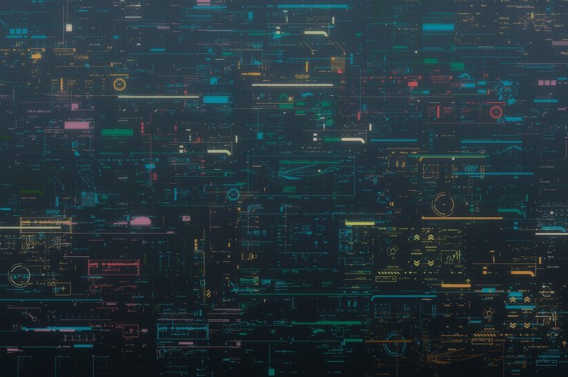 Киберпанк стиль текстуры