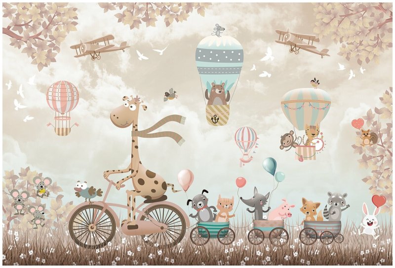 Детские фотообои на стену