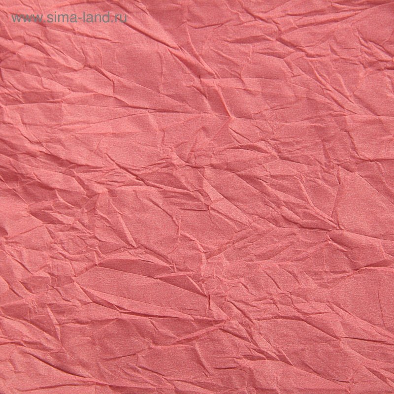 Розовая мятая бумага
