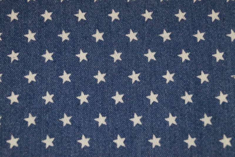 Ткань со звездами