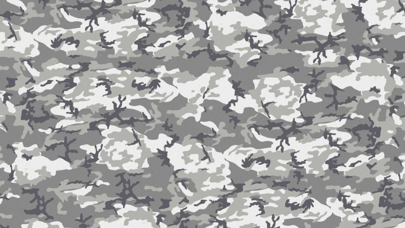 Камуфляж бело черный