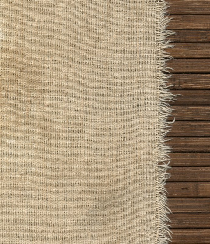 Лен мешковина