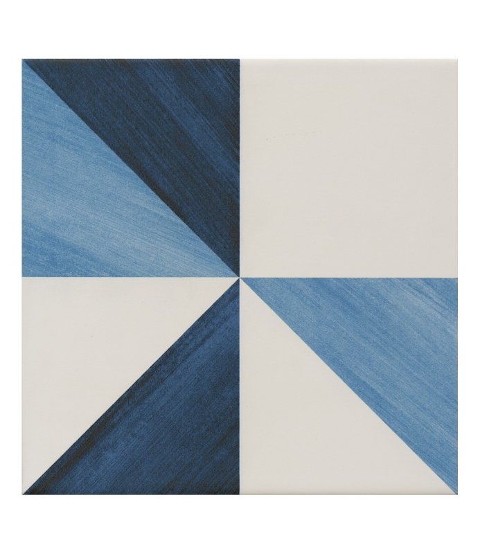 Peronda Harmony Argila artist Blue Rhombus 22.3x22.3