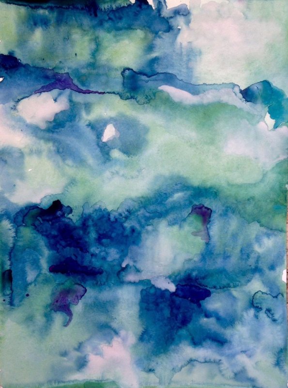 Акварельный фон