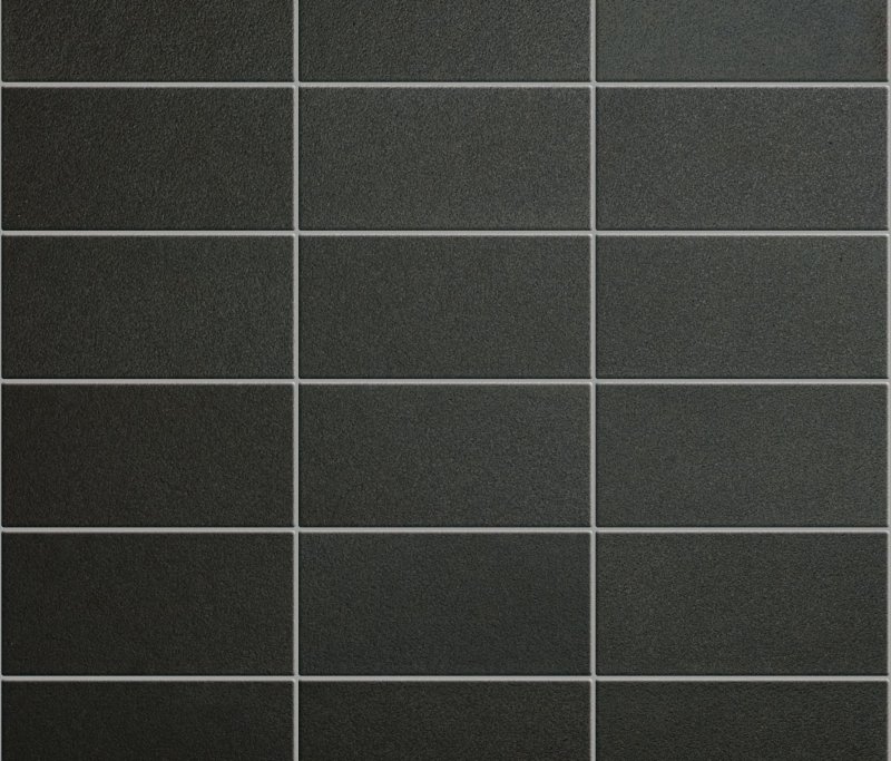 Черная плитка прямоугольная