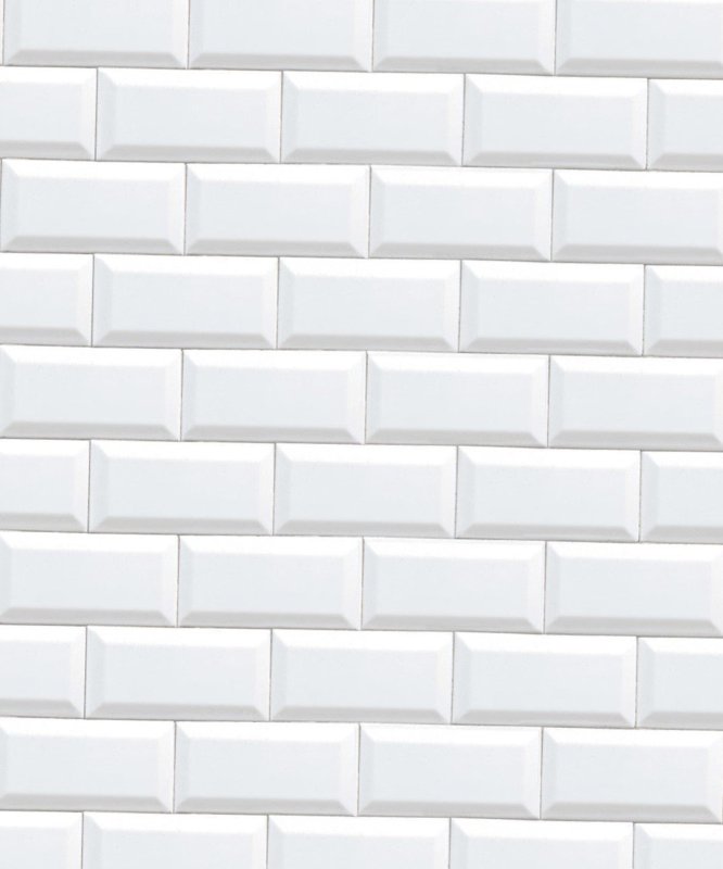 Белая керамическая плитка