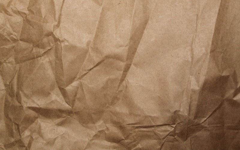 Мятая бумага