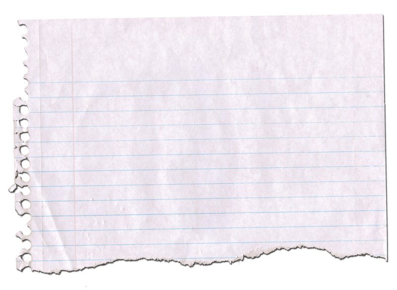 Лист блокнота