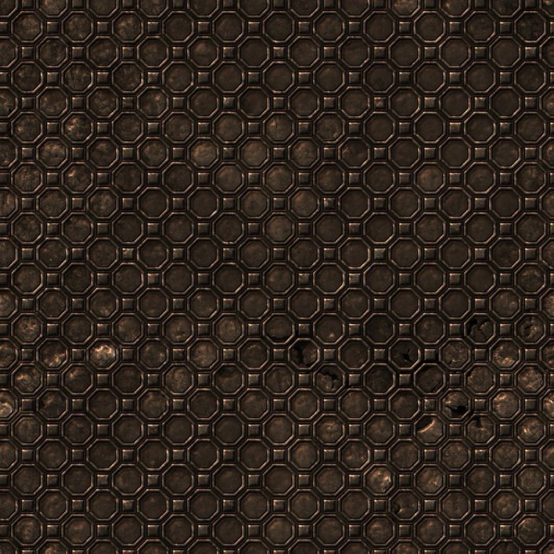 Металлический пол