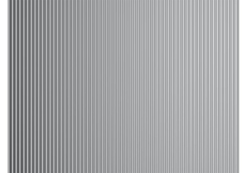 Стекло в полоску рифленое