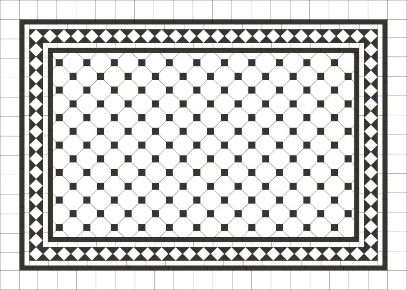 Плитка TOPCER Octagon текстура