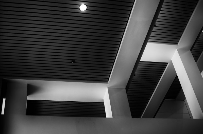 Реечный потолок Албес