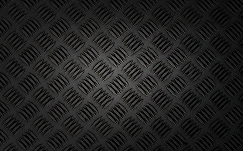 Черный лист металла