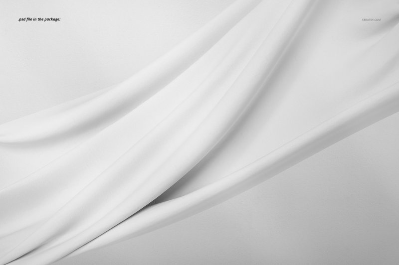 Белая ткань